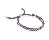 Rio Bracelet- Small Plum-Prosperity - Monica Vinader