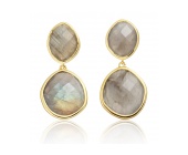 Medium Nugget Drop Earrings - Monica Vinader