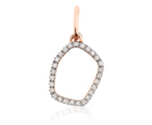 Riva Mini Hoop Pendant - Monica Vinader