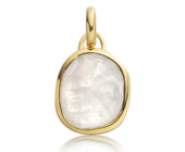 Siren Medium Bezel Pendant - Monica Vinader